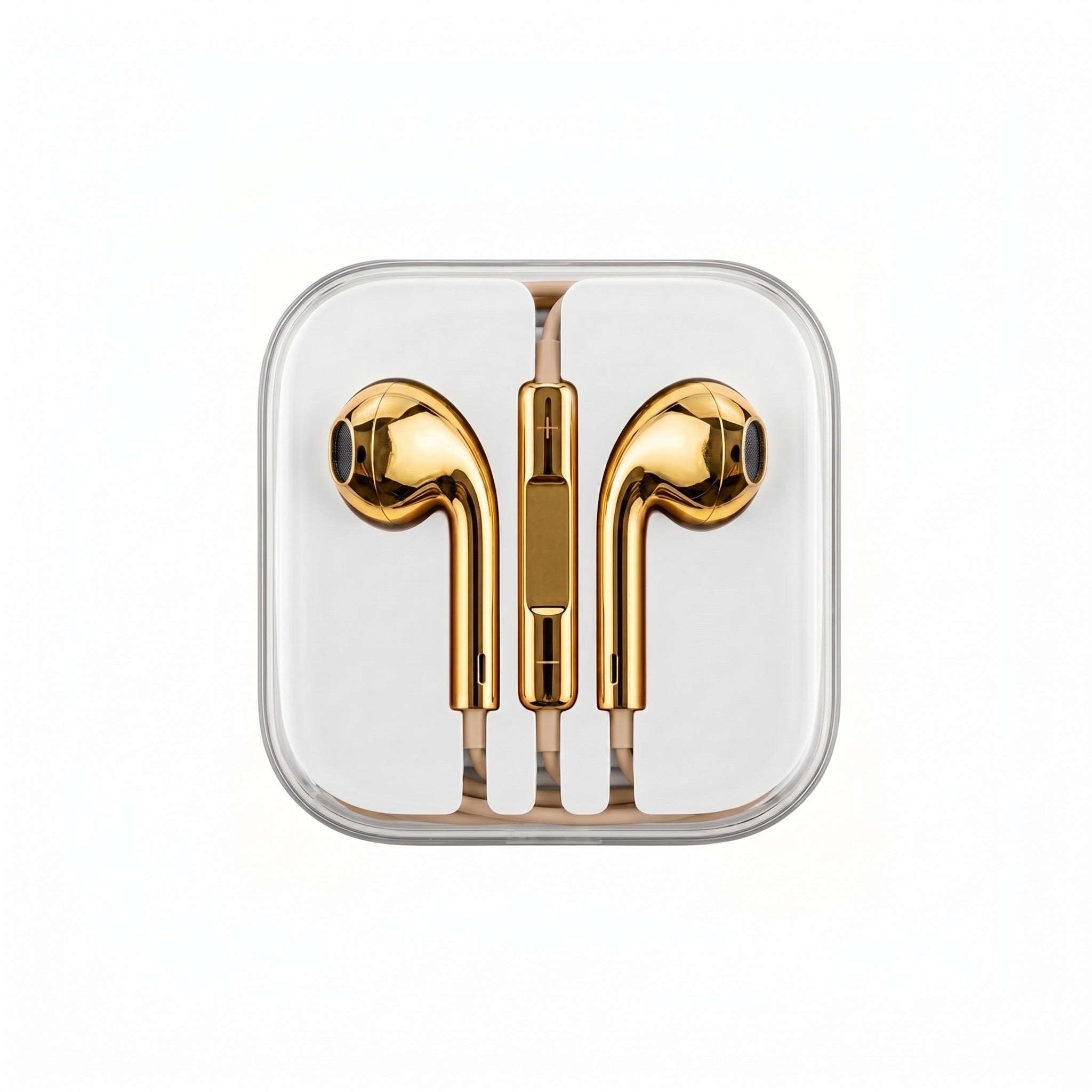 Gold Chromatic wired earbuds