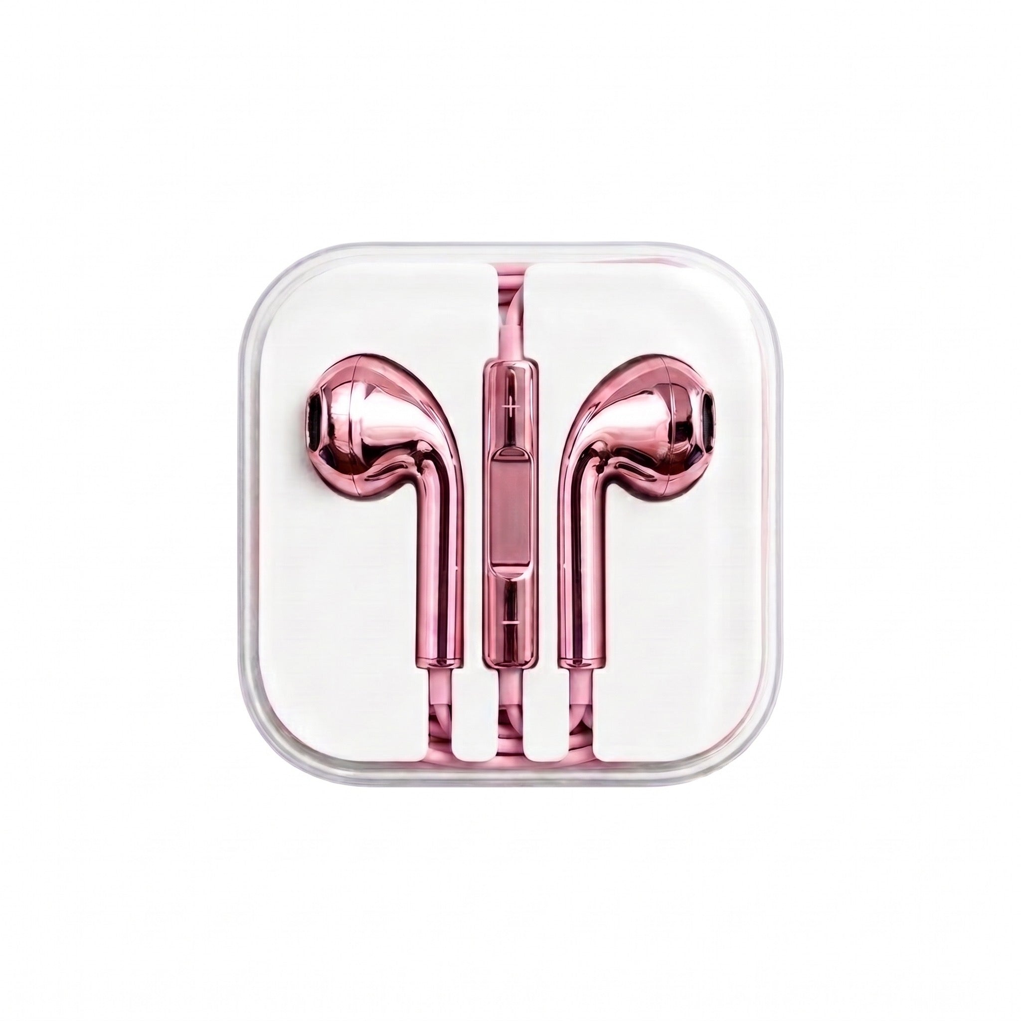 Pink Chromatic wired earbuds